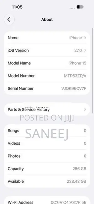 Apple iPhone 15 (Used)