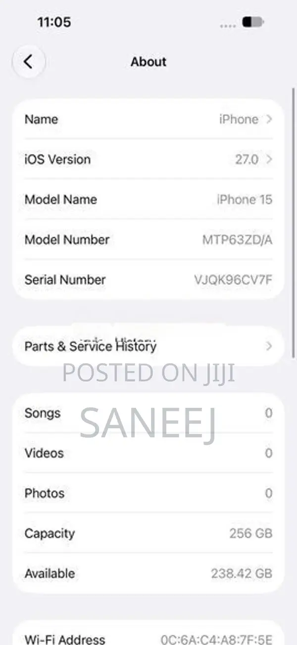 Apple iPhone 15 (Used)