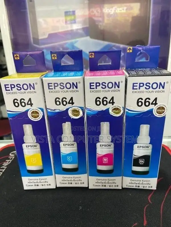 PRINTER INK BOTTLES - HP|EPSON|CANON
