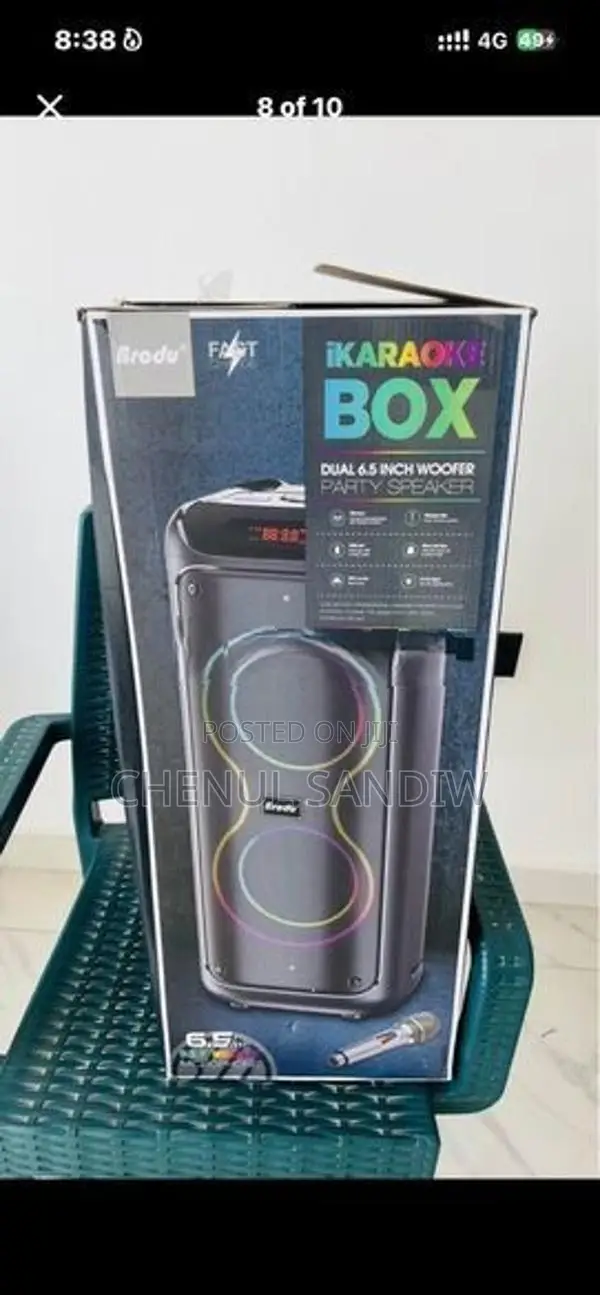 Brodu BTS-2259 Karaoke Party Speaker