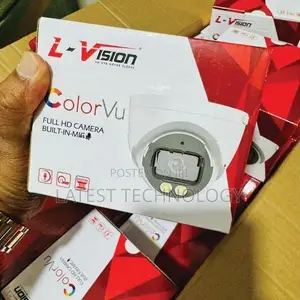 L-Vision AHD Colorvu Plastic Dome Camera With Audio