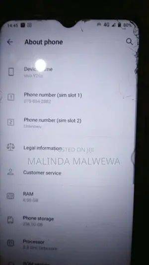 Vivo Y20 (Used)