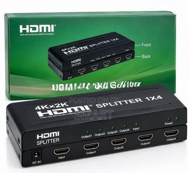 HDMI 4K 4 Port ( 1X4 ) Splitter