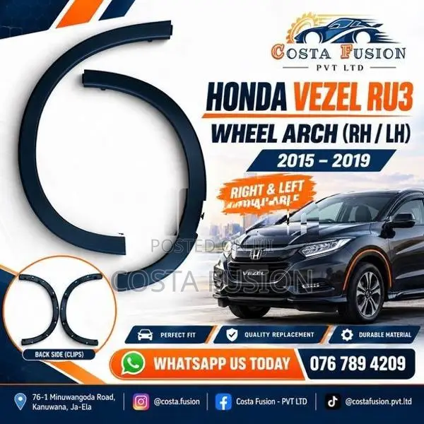 Honda Vezel RU3 Wheel Arch (RH/LH) 2015-2019