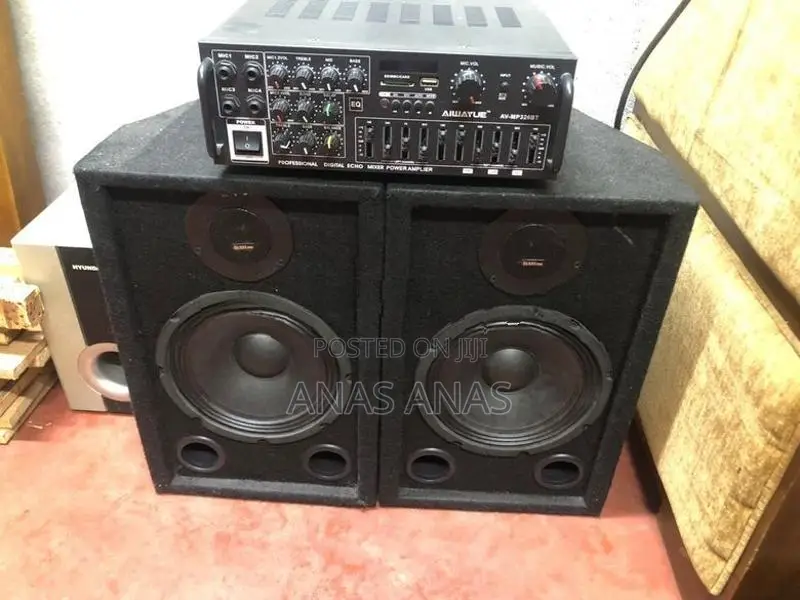 Speaker With Amp