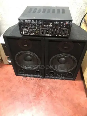 Speaker With Amp