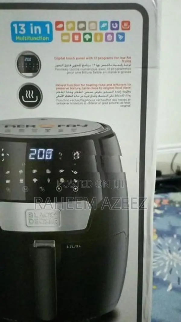 Air Fryer - Electronic Cooker (Just One Month Used With Bought )