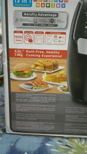 Air Fryer - Electronic Cooker (Just One Month Used With Bought )