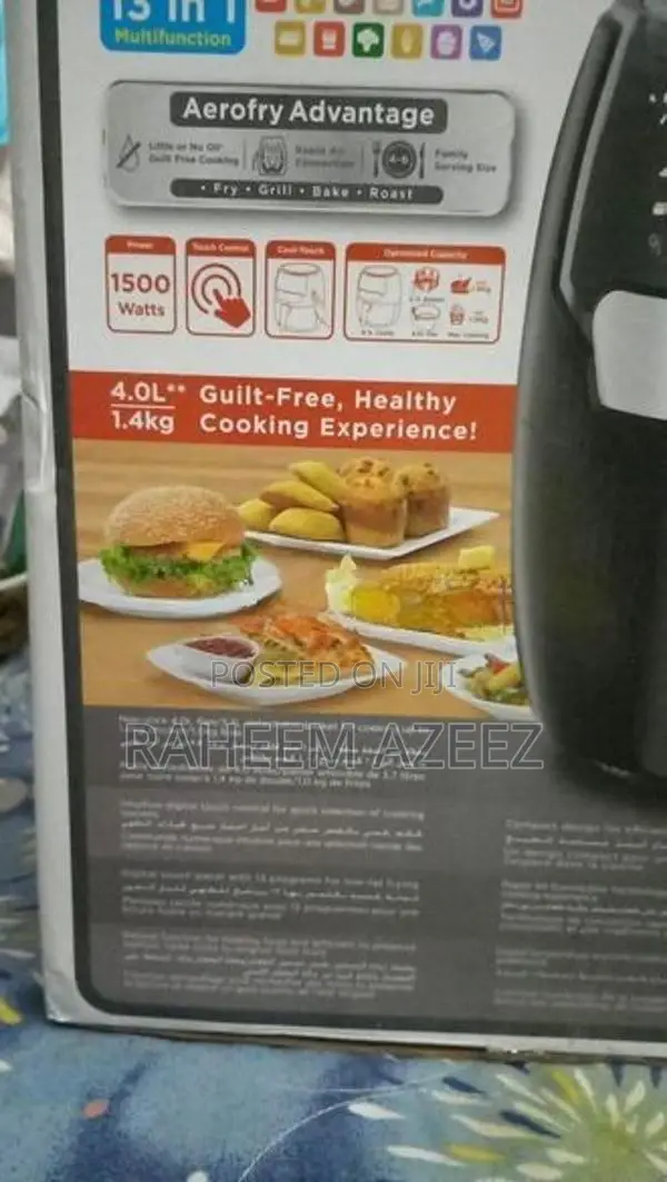 Air Fryer - Electronic Cooker (Just One Month Used With Bought )