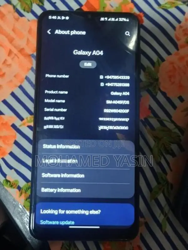 Samsung Galaxy A04 (Used)