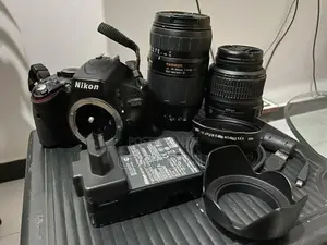 Nikon D5100 Dslr Full Set + 2 Extra Lenses