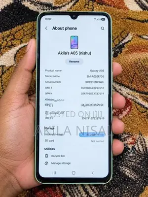 Samsung Galaxy A05 4Gb /64GB (Used)