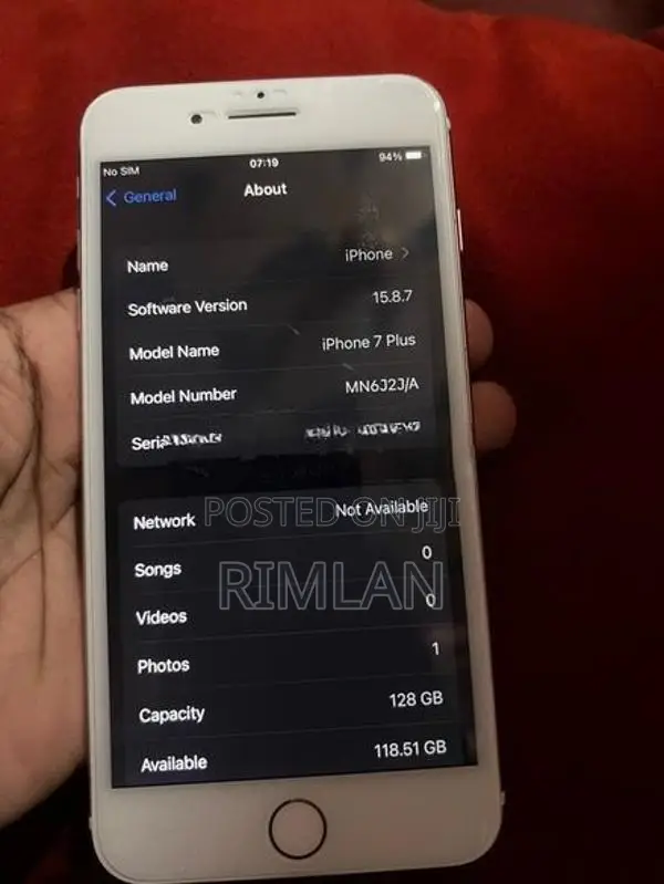 Apple iPhone 7 Plus 128GB (Used)