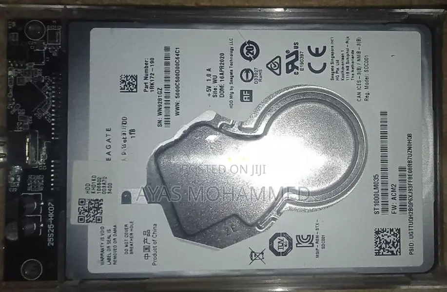 Seagate HDD 1TB