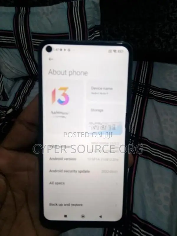 Xiaomi Redmi Note 9 5G (Used)