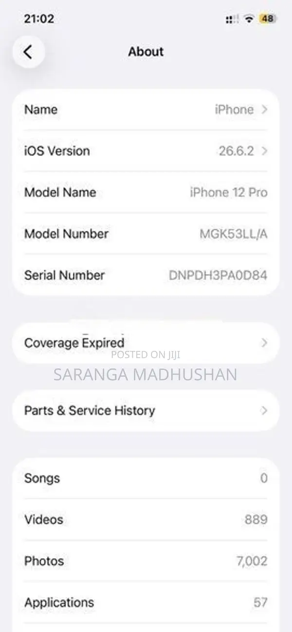 Apple iPhone 12 Pro (Used)