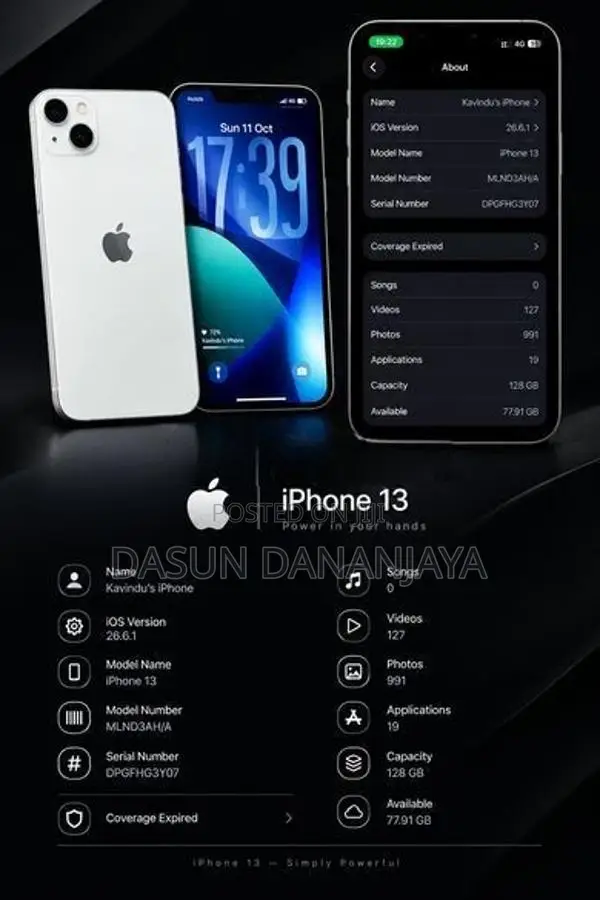 Apple iPhone 13 (Used)
