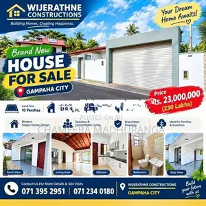 Brand New House For Sale In Gampaha City