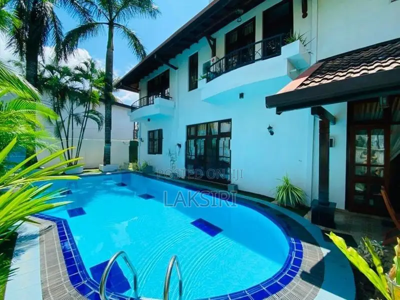 5 Bedrooms Furnished Solar Electricity House Rent Thalawathugoda