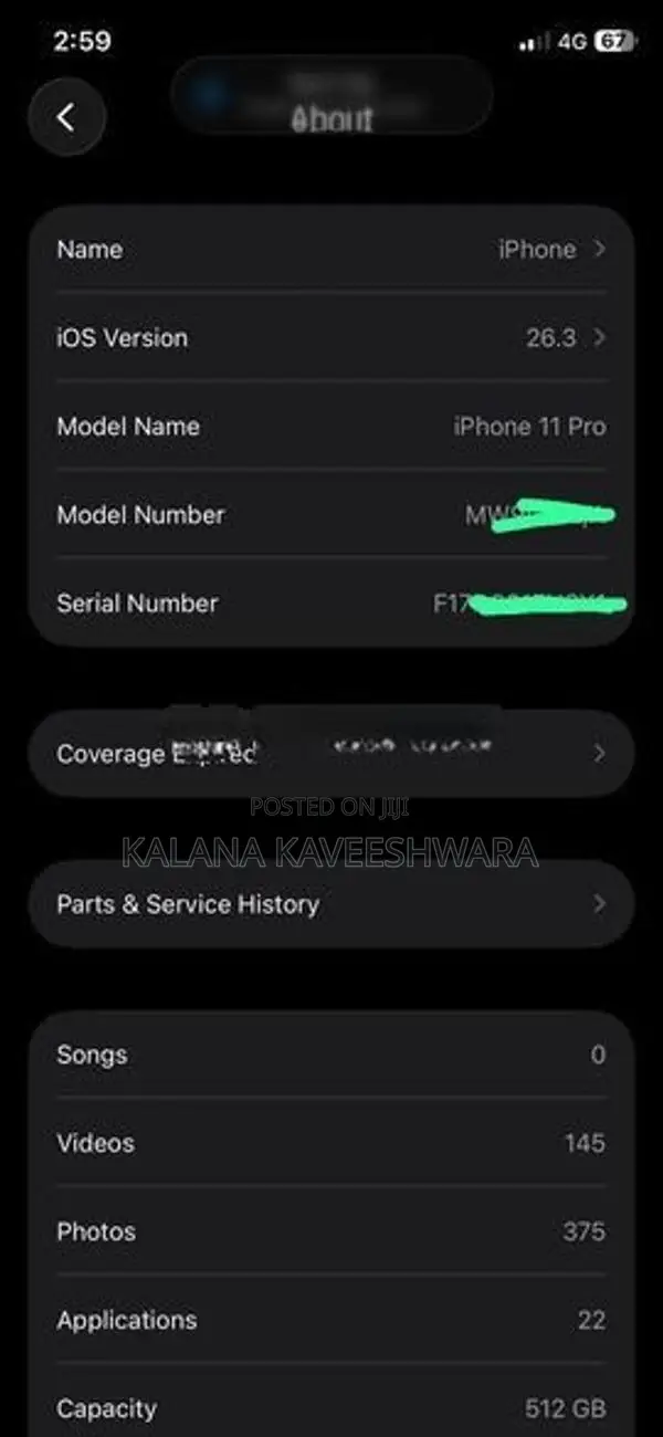 Apple iPhone 11 Pro (Used)