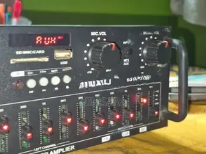 AV-MP326BT Amplifier