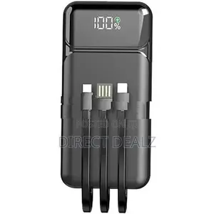 Aspor A316 20000 22.5W Portable Power Bank with Built in Cable