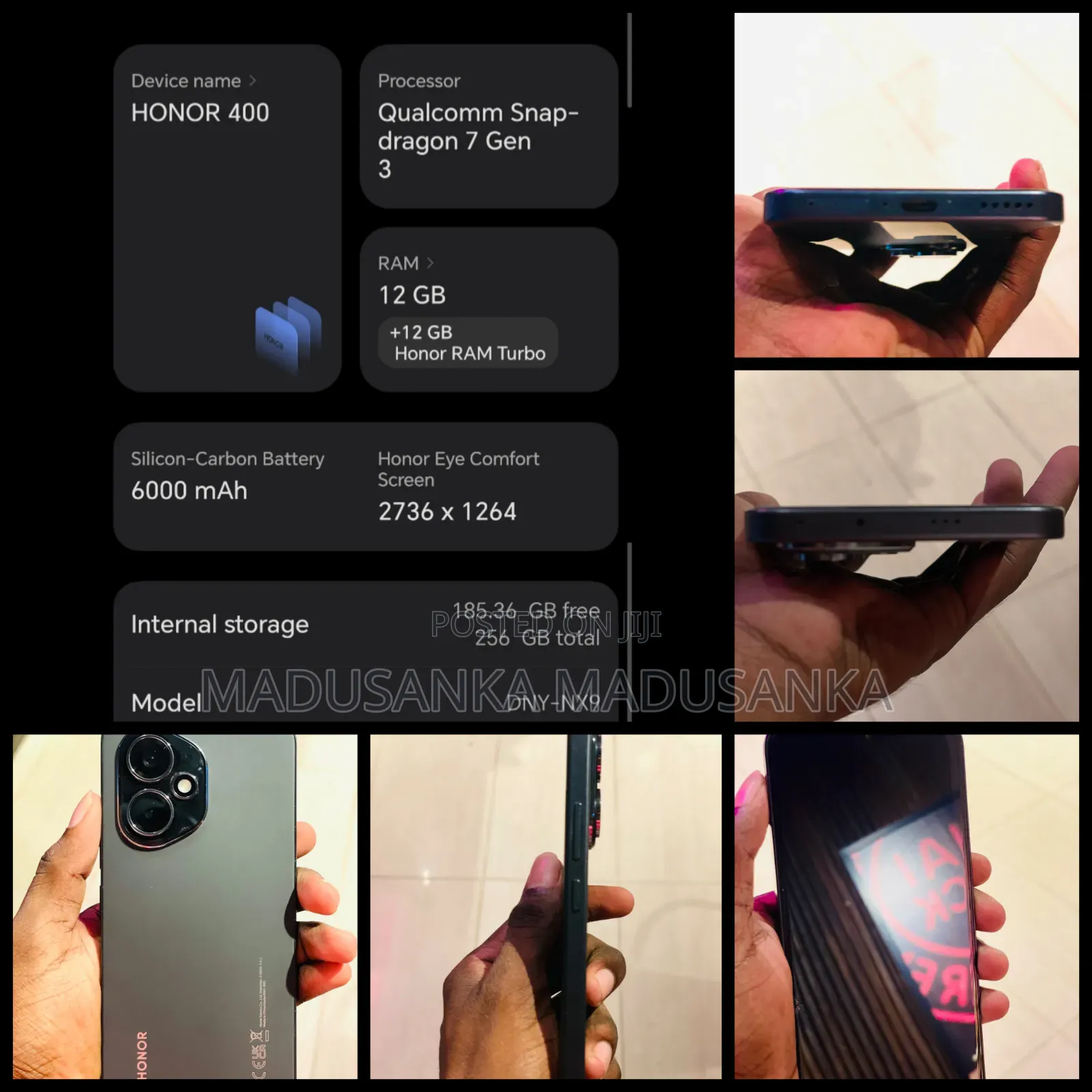 Honor 400 256 GB Black
