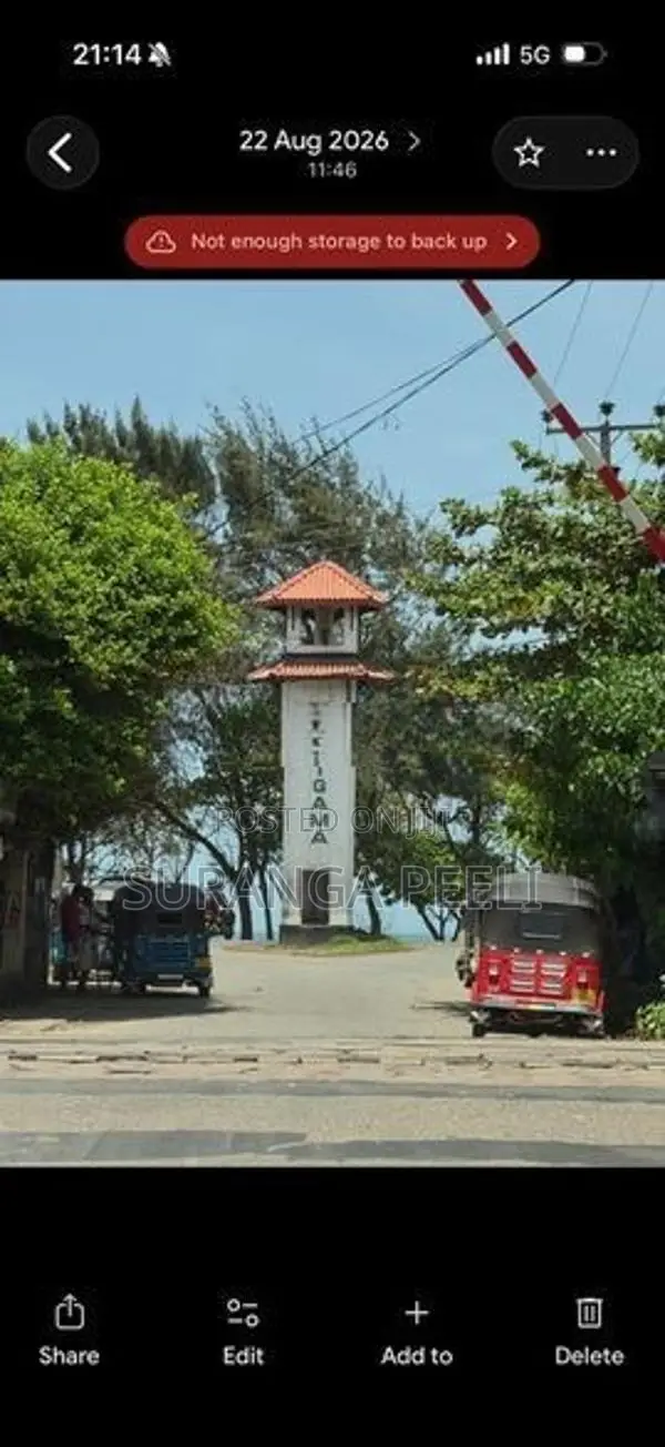 A Land For Sale In Midigama Tourism Zone Ahangama