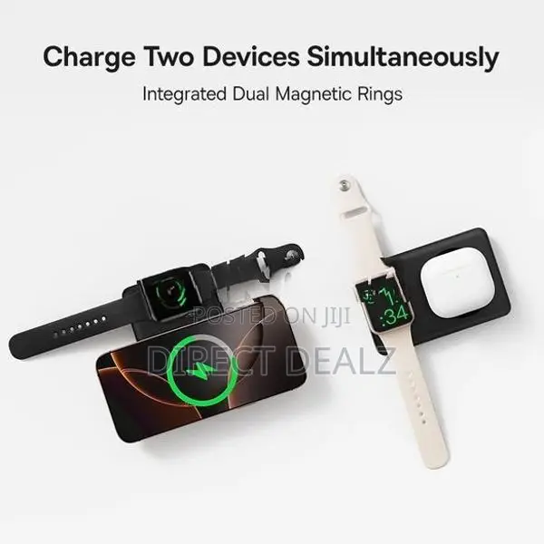 Baseus EnerFill FT11 27W 10000mAh Magnetic Power Bank for iWatch & Pho