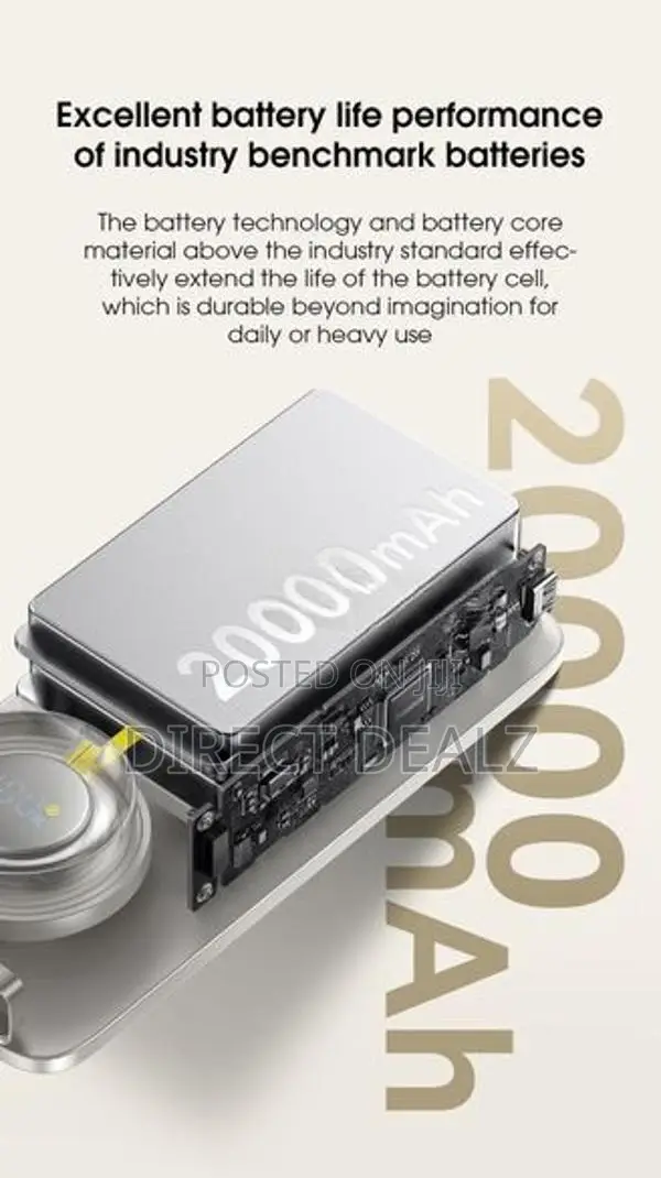 Baseus NOMOS 30W 20000 Digital Display Power Bank with Built-in Cable