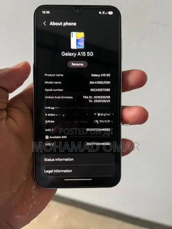 Samsung Galaxy A15 (Used)