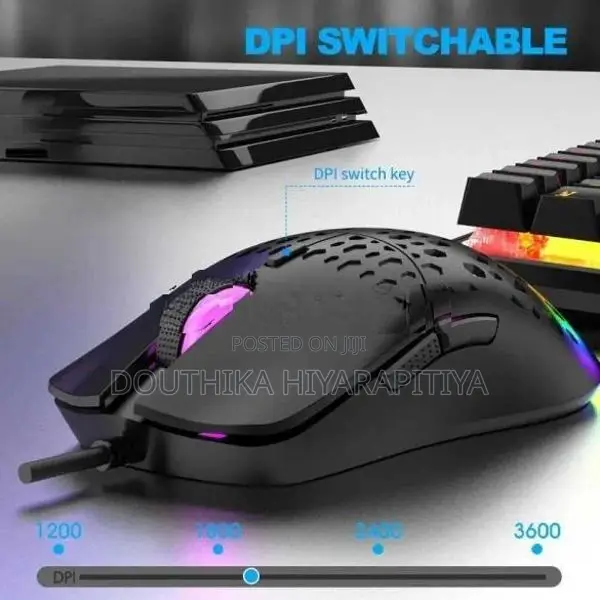 Gaming Mouse ( Honey Comb Edition )