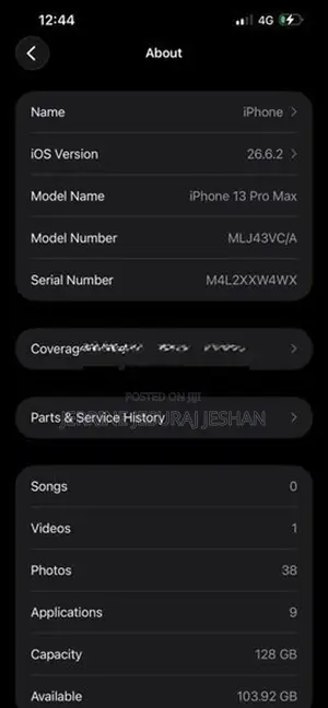 Apple iPhone 13 Pro Max (Used)