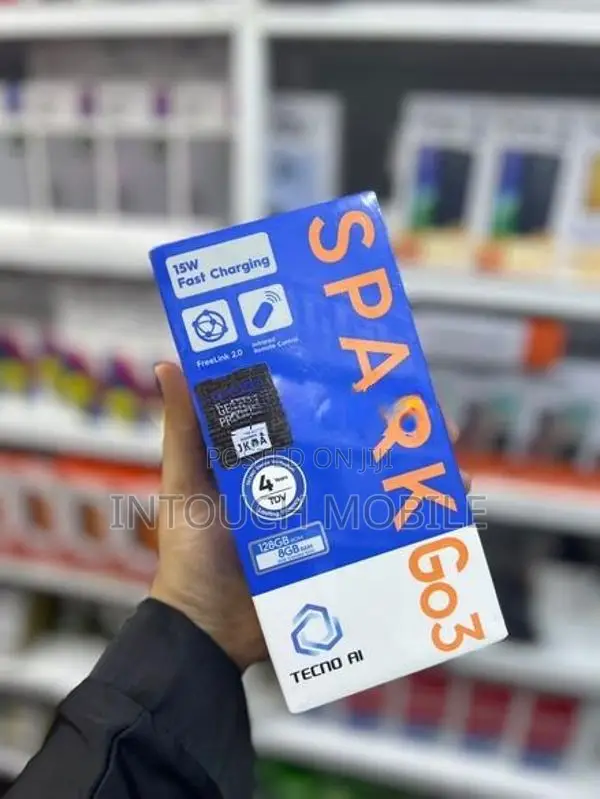 Tecno Spark GO3 4|128GB (Brand New)