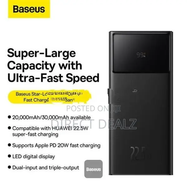 Baseus Star Lord 22.5W 20000 Power Bank