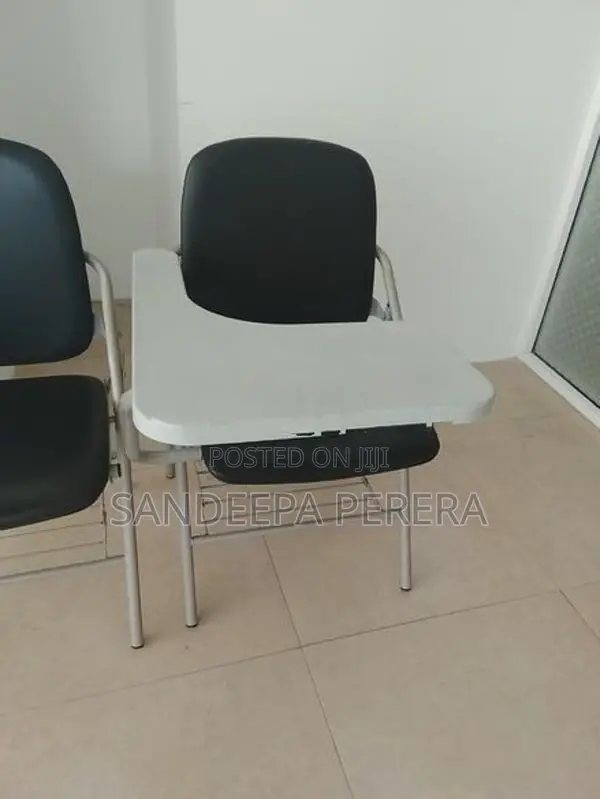 Imported Lecture Hall Writing Chairs - Shelves With Pantry Cupboards