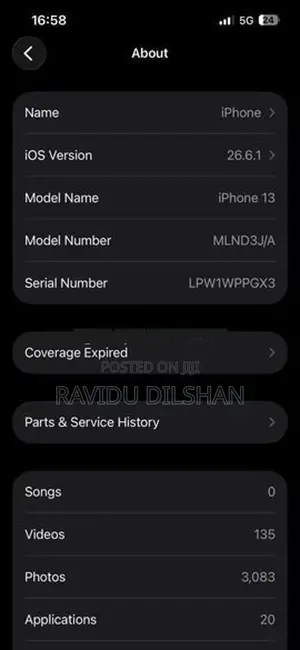 Apple iPhone 13 (Used)