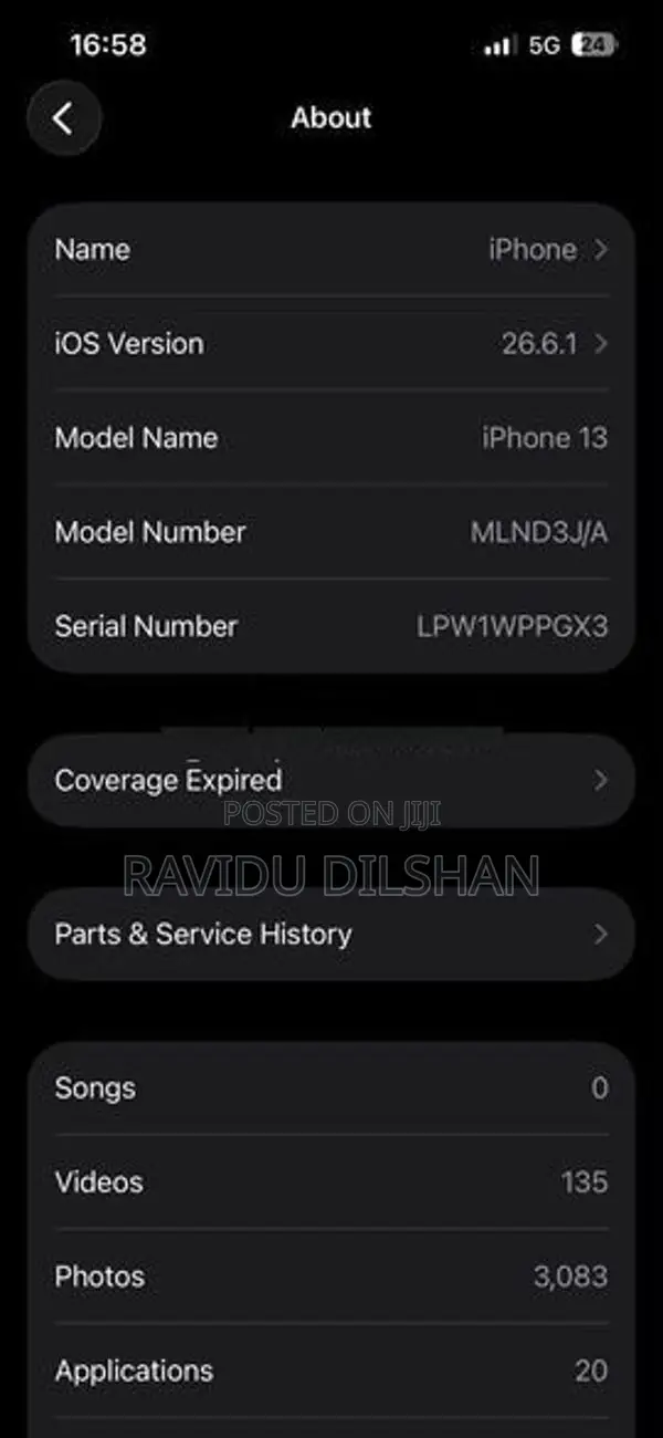 Apple iPhone 13 (Used)