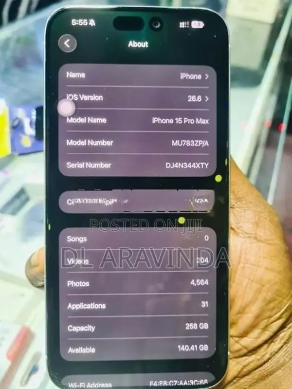 Apple iPhone 15 Pro Max (Used)
