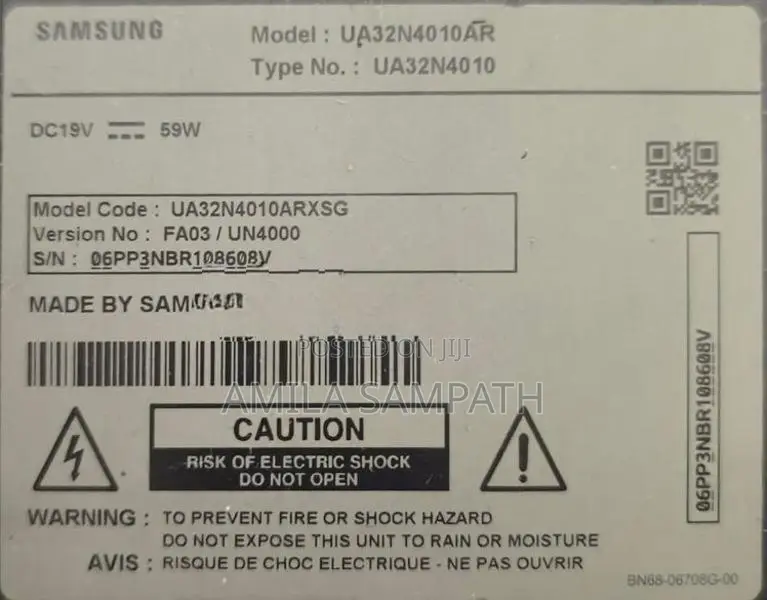UA32N4010AR Samsung 32" LED TV