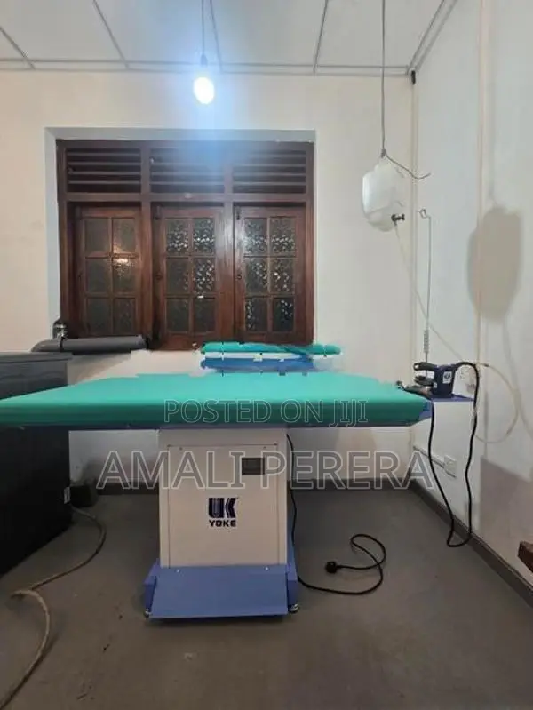 Industrial Vacuum Drycleaning With Iron Table