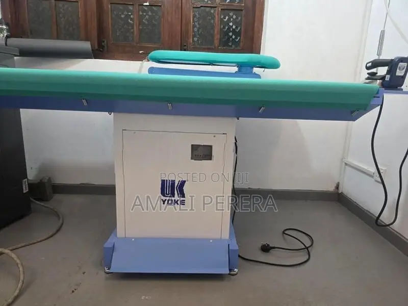 Industrial Vacuum Drycleaning With Iron Table