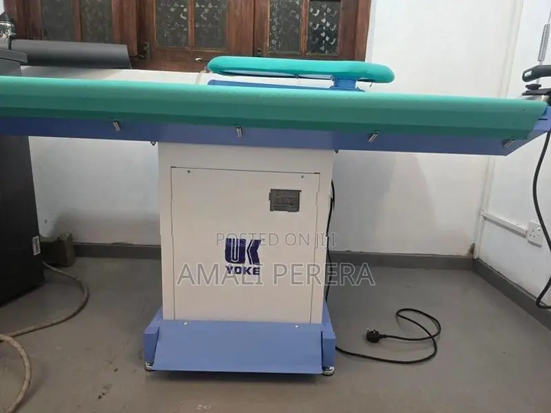 Industrial Vacuum Drycleaning With Iron Table