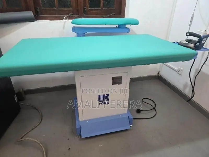 Industrial Vacuum Drycleaning With Iron Table