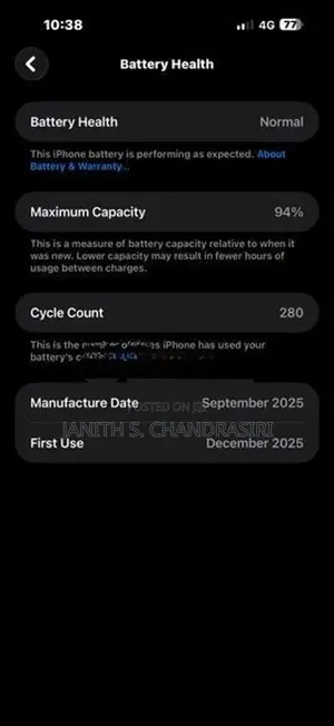 Apple iPhone 17 Pro Max (Used)