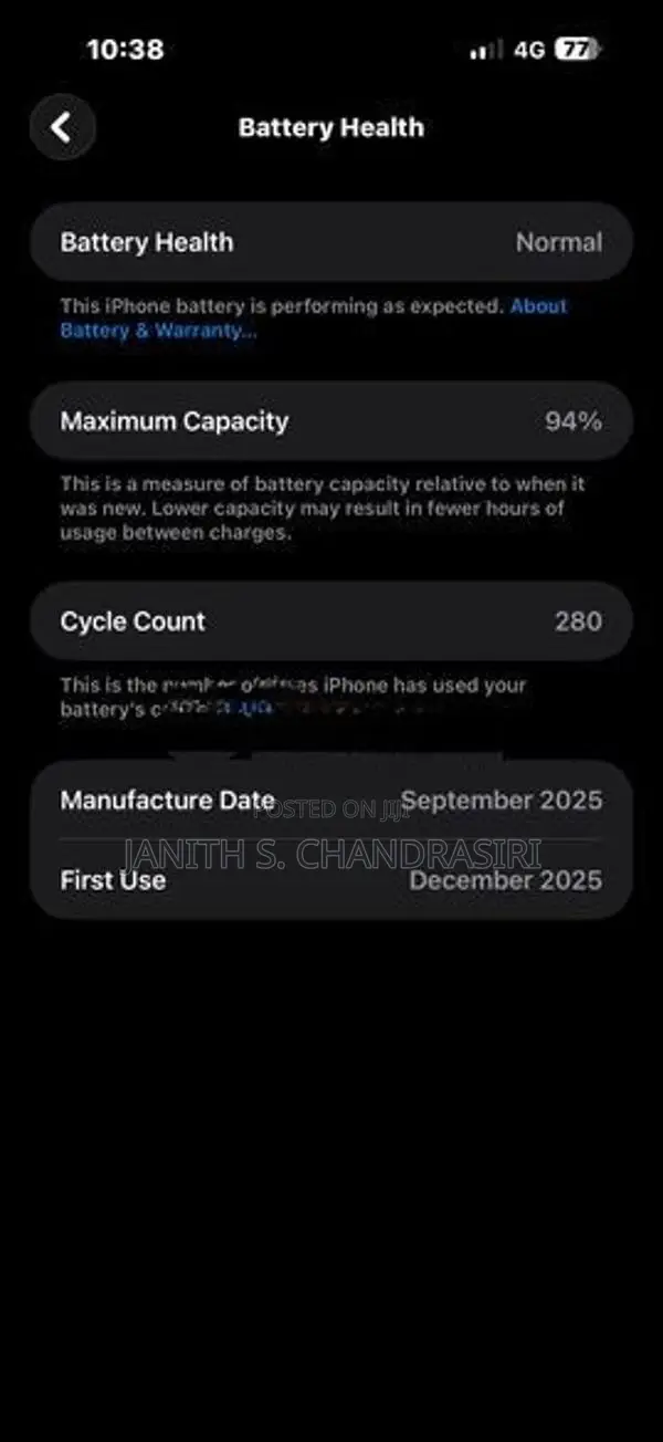Apple iPhone 17 Pro Max (Used)