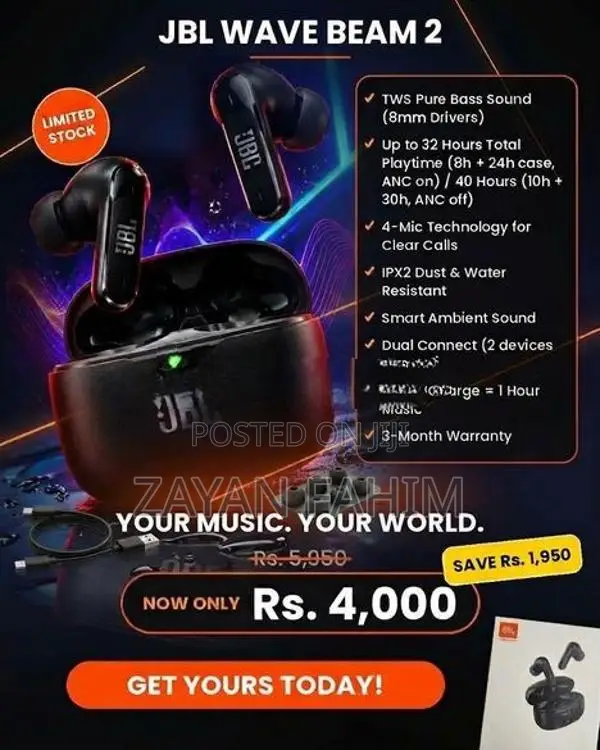 JBL Wave Beam 2