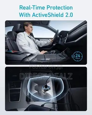 Anker 323 Dual Port 52.5W Car Charger - A2735H11