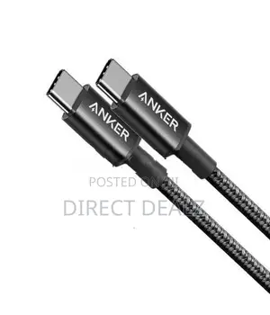 Anker A8752 USB-C to 60W Nylon Braided Cable – 1M