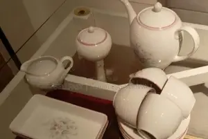 47psc Porcelain Dinner/Tea Set